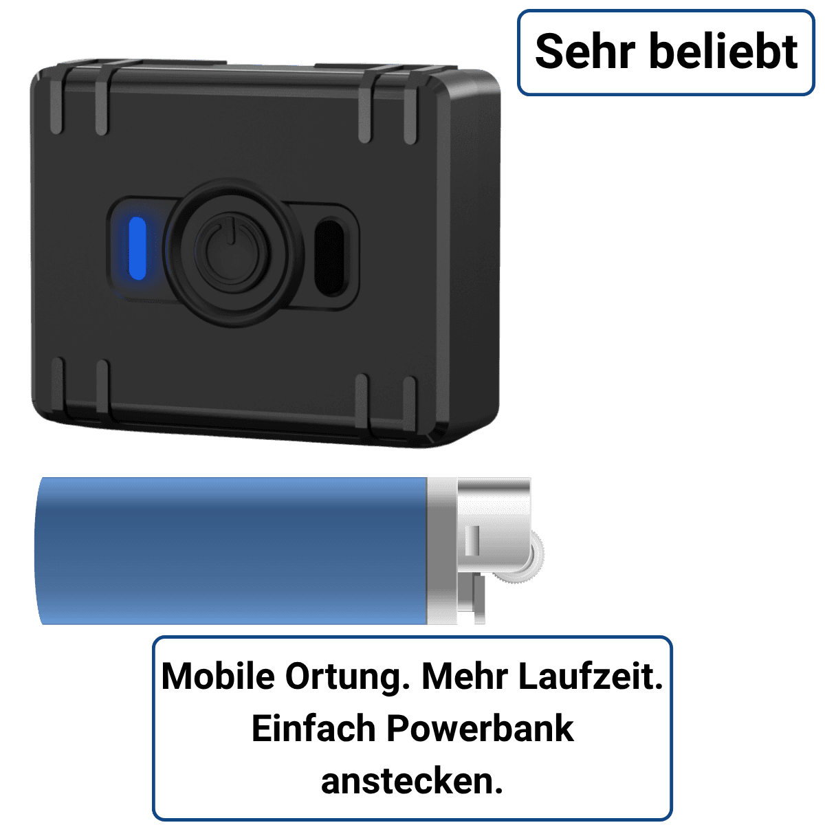 4G Mobile Battery | incl. 12-Month License - GPS Tracker für Fahrzeuge