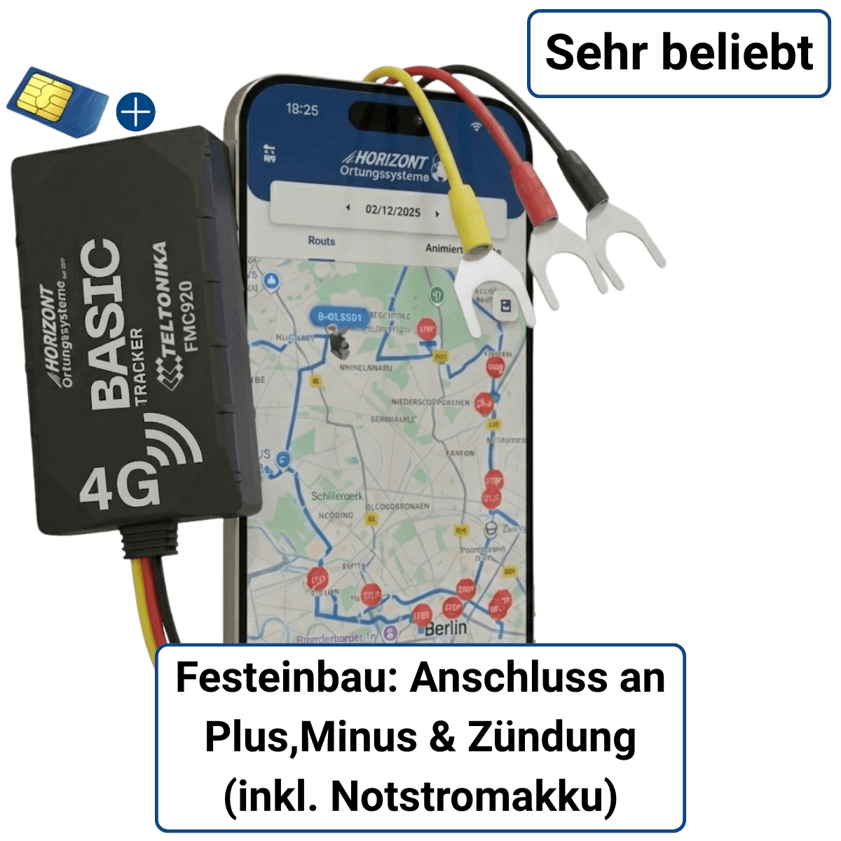 BASIC Model - 4G EU-wide | Teltonika - GPS Tracker für Fahrzeuge