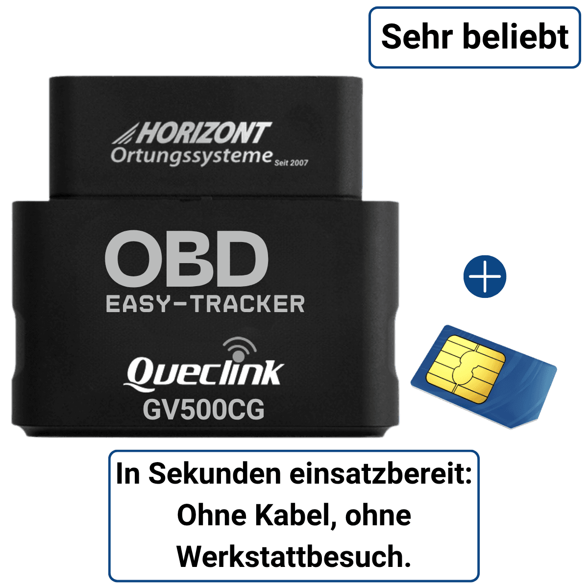 SUBSCRIPTION-FREE OBD Model - 4G LTE | Queclink - GPS Tracker für Fahrzeuge