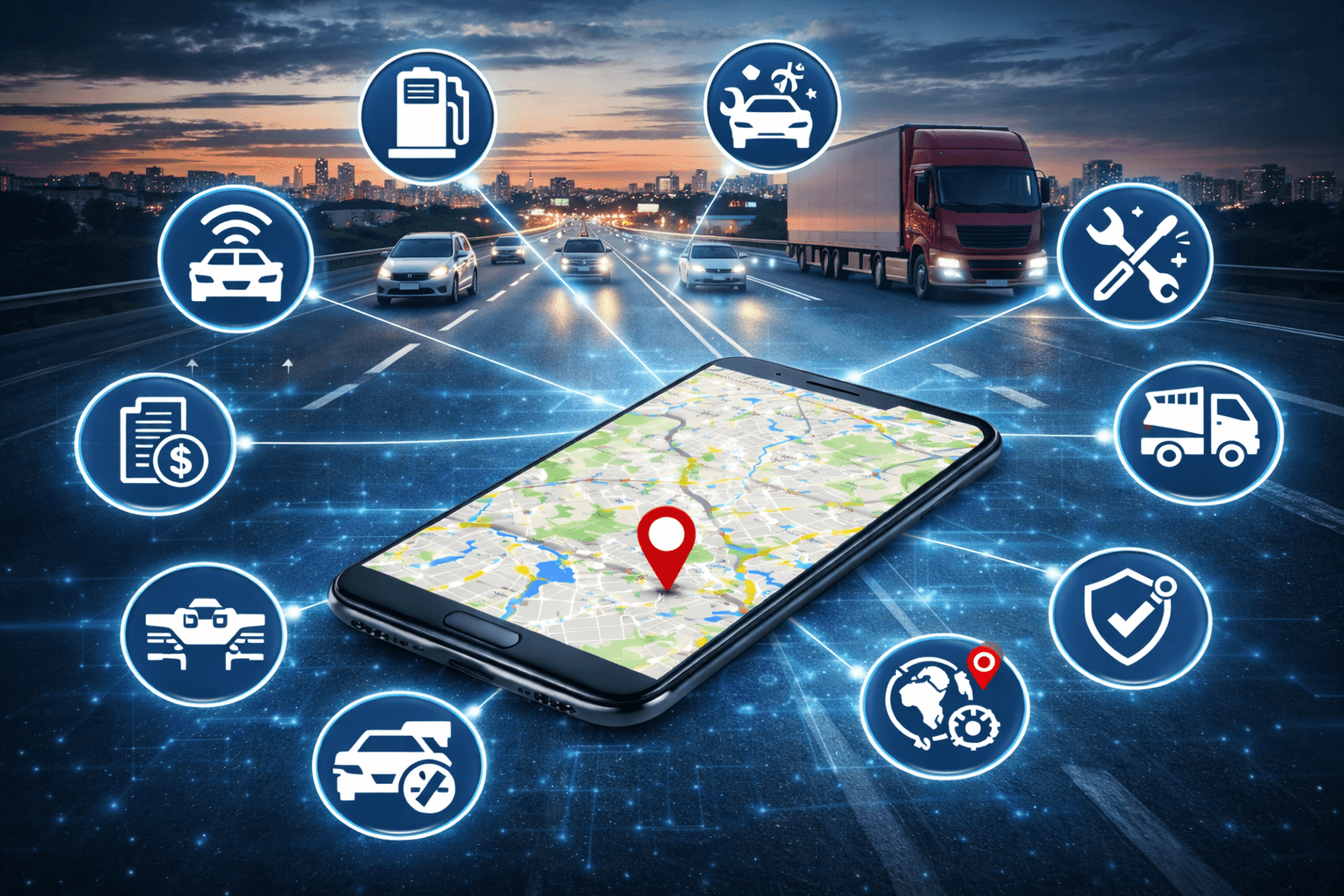 Fahrzeugortung App