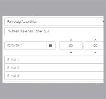 Live Orten - Geplante Streckenanzeige und Flottenortungssystems